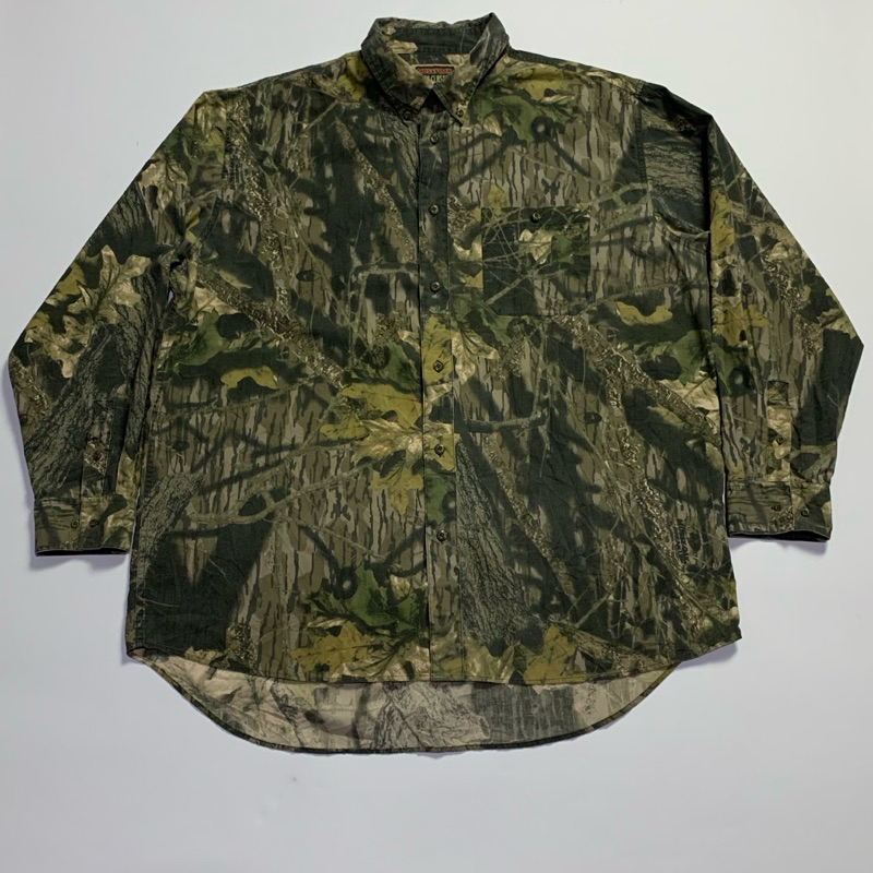 เสื้อเชิ้ตเดินป่าแขนยาว แบรนด์ MOSSY OAK