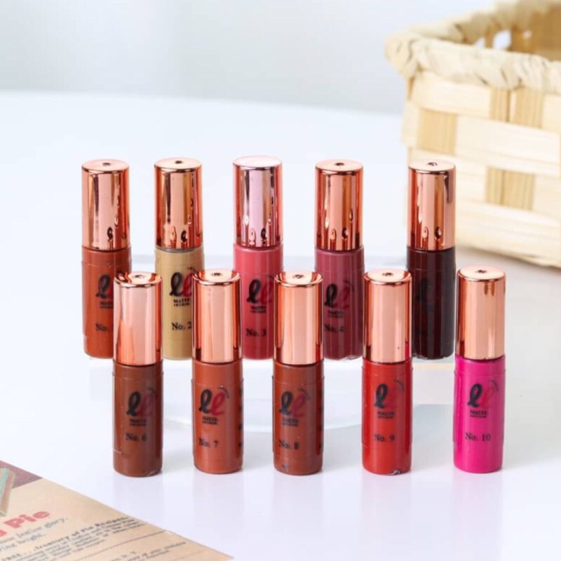 ลิปจิ๋ว ลิปเลิฟเวอร์ Liplover ลิปจิ๋วเนื้อแมท สีสวย ชัด ติดทน กันน้ำ กันเหงื่อ ไม่ตกร่อง