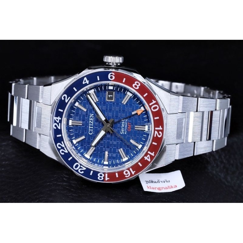 (ประกันศูนย์ไทย) นาฬิกา Citizen Series 8 GMT Automatic รุ่น NB6030-59L