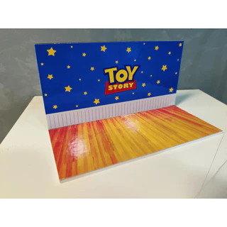 ฉากโมเดล แบบชุด 2 ชิ้น (Toy story) มี2แบบ 2ขนาด (ขนาดสั่งทำได้)