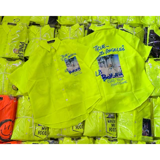 เสื้อเชิ้ตนีออนสะท้อนแสง