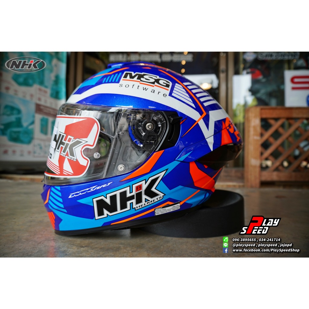NHK Helmets K5R : Bo Bendsneyder