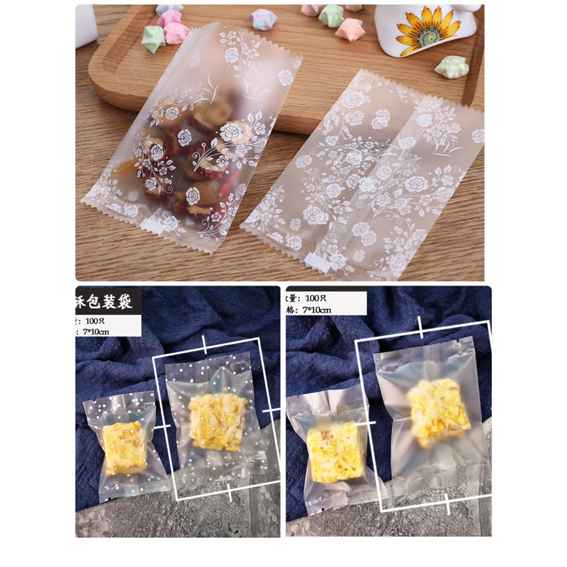 ถุงซีลใส่ขนม ขนาด 7*10 ซม ลายญี่ปุ่น แพค 100 ใบ thumbnail 3