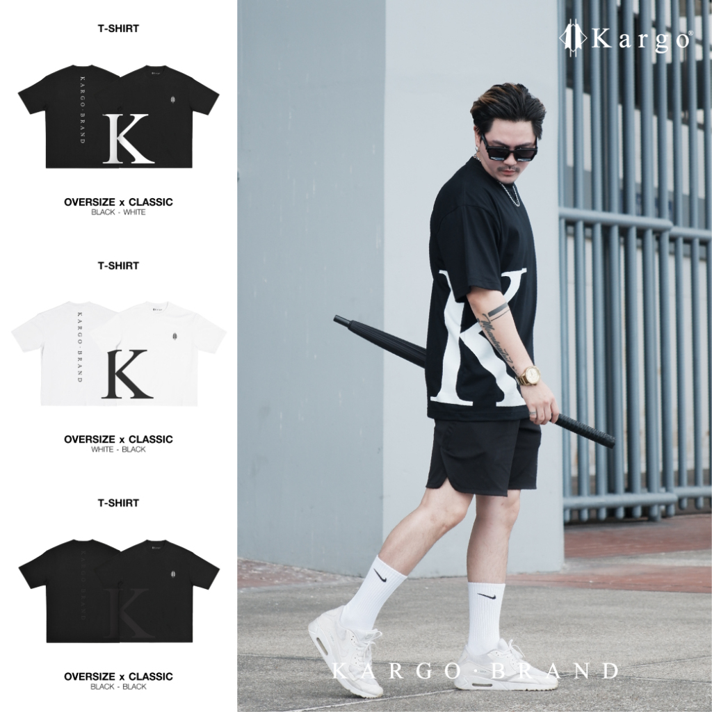 เสื้อ Kargo Oversize T-Shirt x Basic