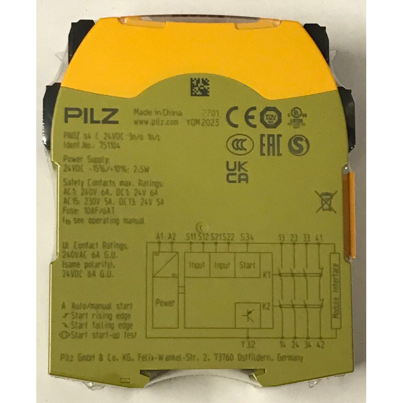 751104 PILZ PNOZ S4 C #ของใหม่ #สินค้าใหม่ #Pilz751104 #751104Pilz  #PILZThailanD by 538LTD