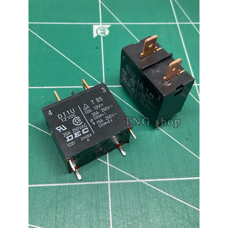 รีเลย์ รุ่น DI1U  DC12V หน้าคอนแทค20แอม 4ขาหัวปลั๊ก ของใหม่ สินค้ามีราคาขายส่ง สนใจทักแชทสอบถามมาได้เลยนะคะ – โปรปัง
