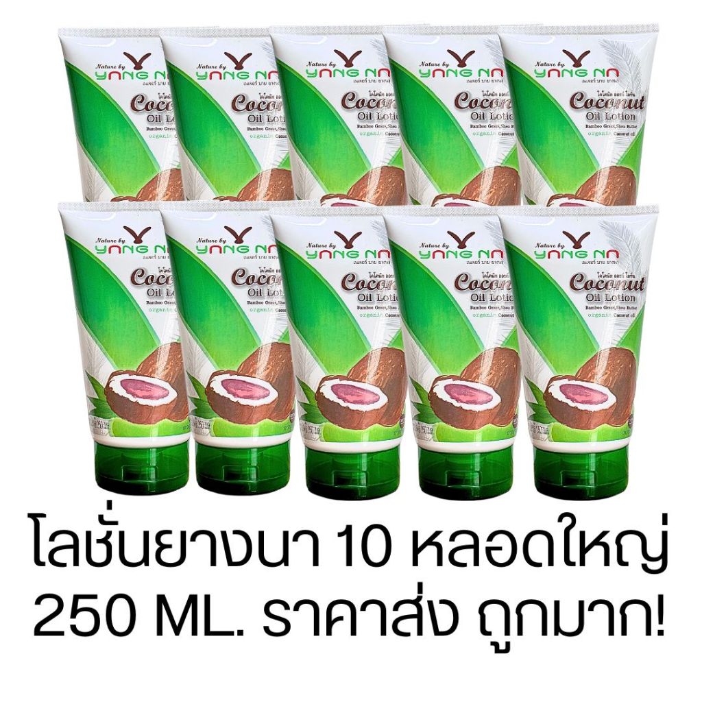 ใหม่ โลชั่น ยางนา 10 หลอดใหญ่ ราคาส่ง แก้ขาลาย น้ำเหลืองไม่ดี รอยแผล แตกลาย แพ้ยุง