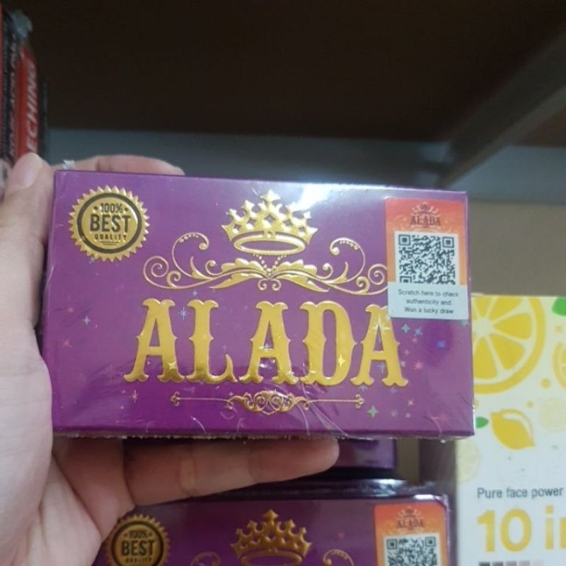 alada whitening soap 160g