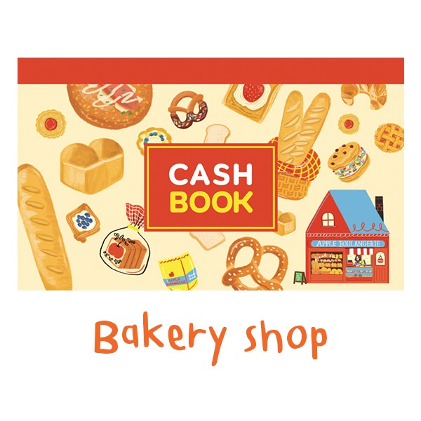 Cashbook Passbook type by Live out loud x lmolmo สมุดบันทึกรายรับรายจ่าย