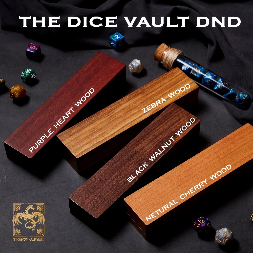 The Dice Vault DnD | Dice Vault | Dice Box DnD | RPG Dice Set | Dungeons and Dragons Dice | DnD Dice