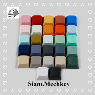 พร้อมส่ง ของแท้ 27สีทึบ ZDA profile (XDA V.2) วัสดุ PBT คุณภาพดี คีย์แคปสี เปล่า blank keycap ไม่พิมพ์อักษร Mechanical