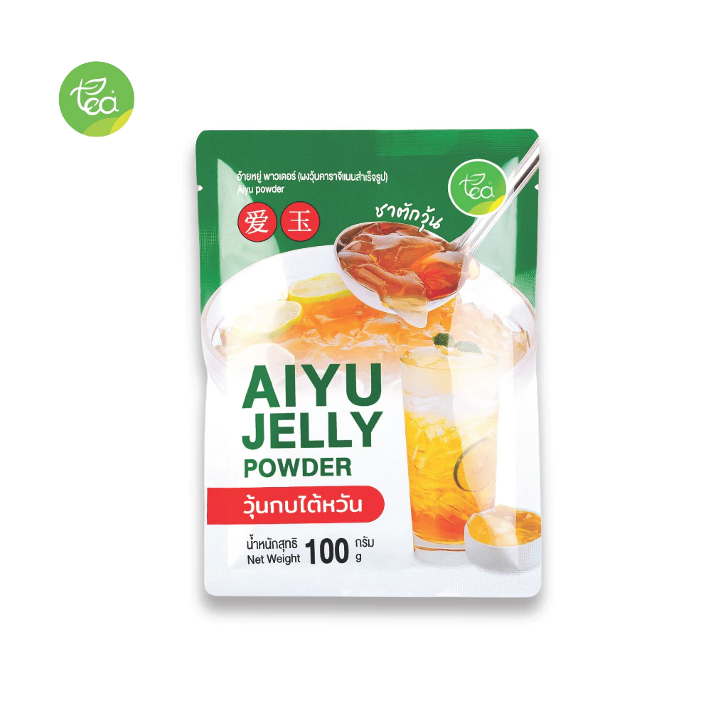ทีอีเอ ผงวุ้นไอโยว วุ้นกบ ไต้หวัน โอ้เอ๋ว Aiyu Jelly 100 กรัม teacorp