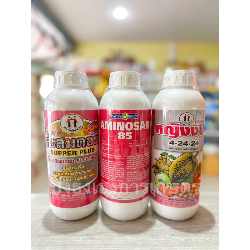 ชุดสะสมดอก ตราหญิงงาม 1 ชุดมี3ขวดสะสมอาหาร สร้างตาดอก เพิ่มการออกดอก ยับยั้งการสร้างตาใบ ราคา ถูกที่สุด ดีลบีเคเค แกลเลอรีภาพที่ 6