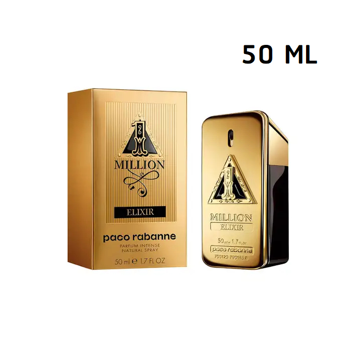 (50 ML)  Paco Rabanne 1 Million Elixir Parfum Intense  50 ml กล่องซีล ป้ายไทย