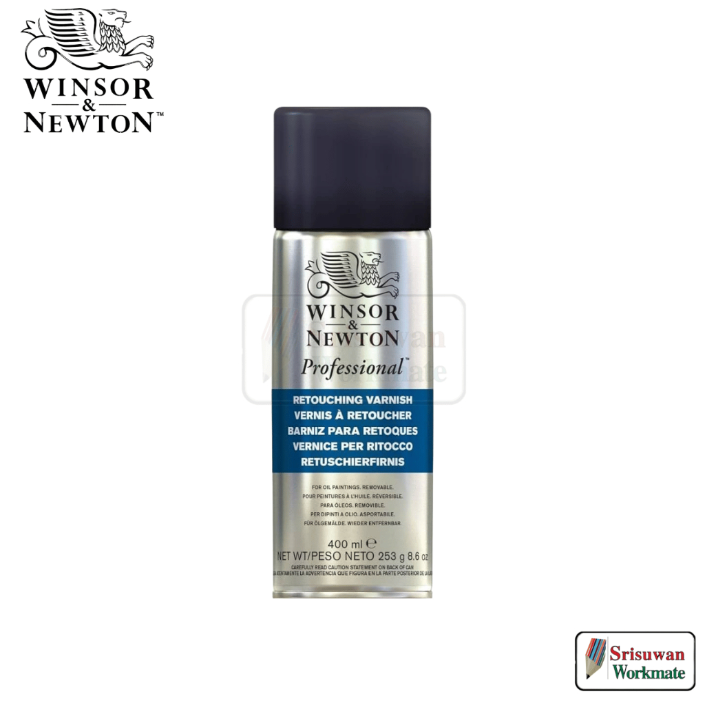 Winsor & Newton สเปรย์ วานิชเคลือบภาพ 400ml.