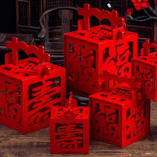 กล่องไม้แดง ลายมงคล กล่องแดงลายจีน ร้านไทยพร้อมส่ง งานสวยคุณ…