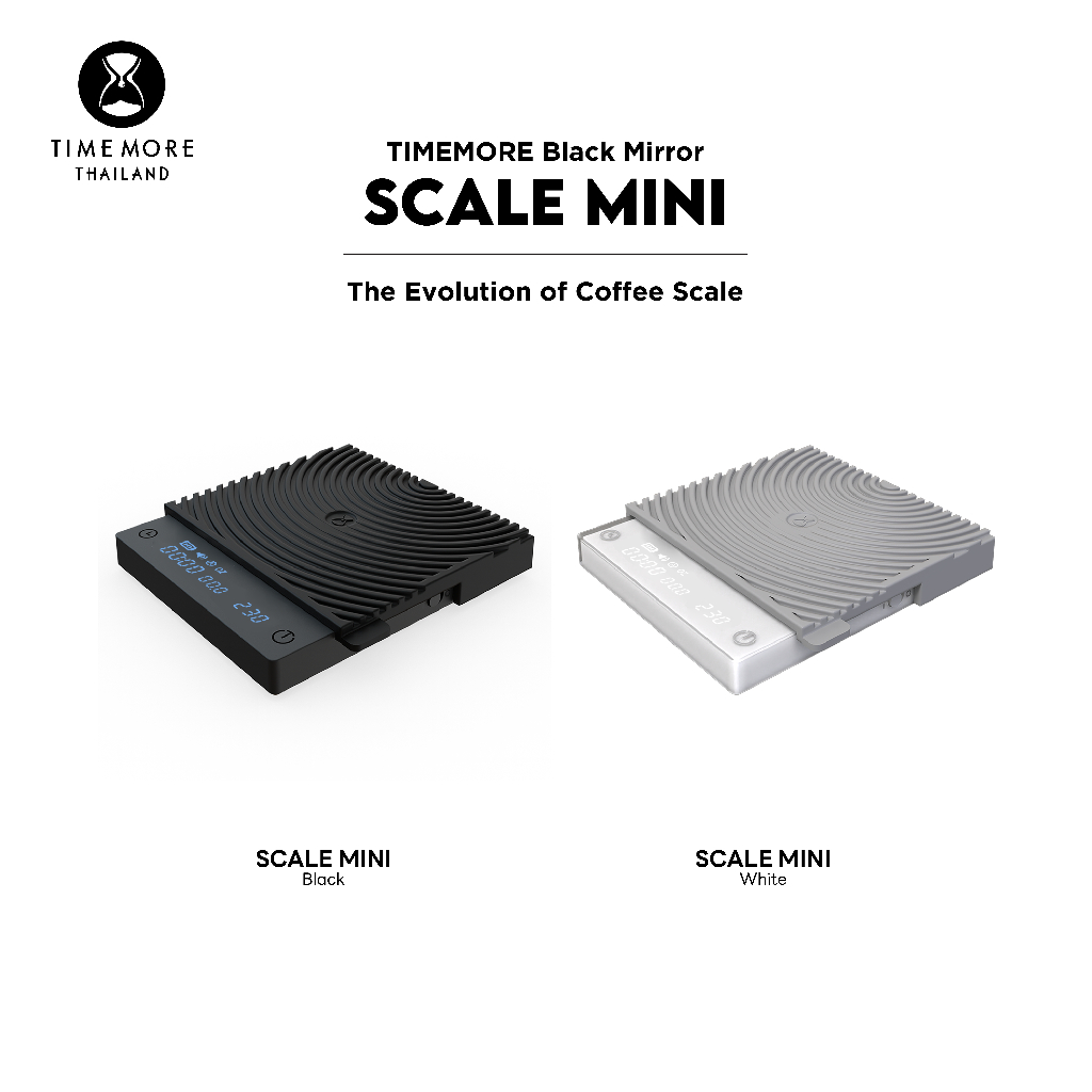 TIMEMORE เครื่องชั่งน้ำหนักดิจิตอล -- Black Mirror Scale Mini