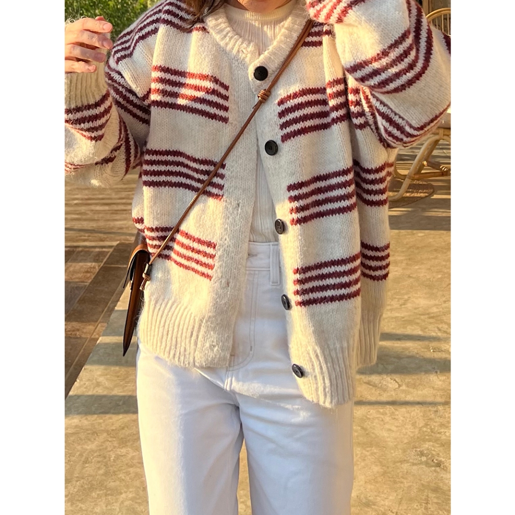 Teddy cardigan เสื้อไหมพรมคาร์ดิแกน