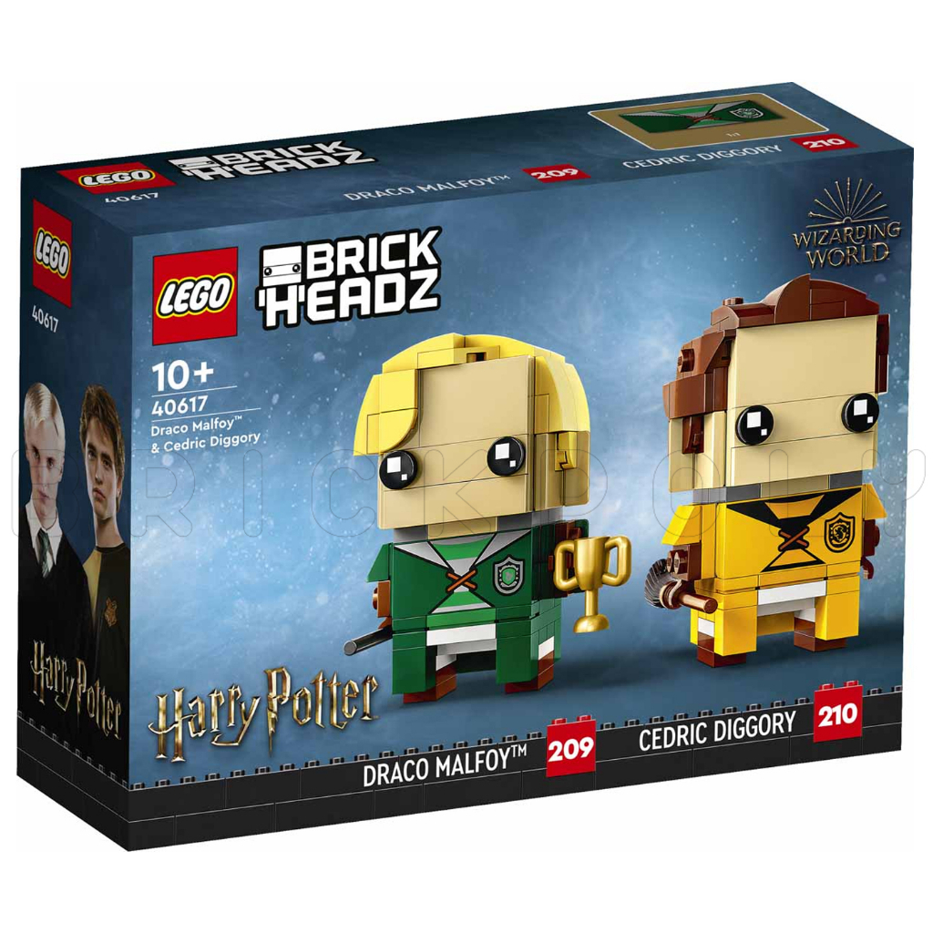 LEGO BrickHeadz 40617 Draco Malfoy & Cedric Diggory by Bricks_Kp