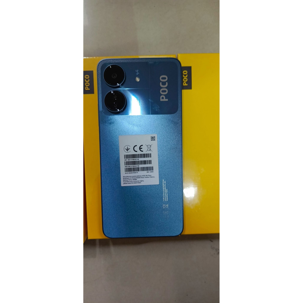 POCO C65 สีน้ำเงิน มาพร้อม 8GB+256GB