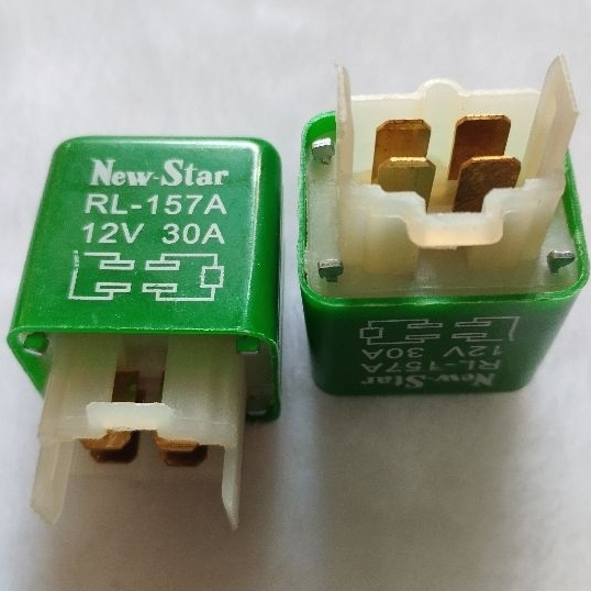 รีเรย์สตาร์ท 12V.30A.TOYOTA 4PIN และใช้ร่วมกับ FORD RANGER , MAZDA BT-50 ได้ ราคาต่อ 1 ตัว