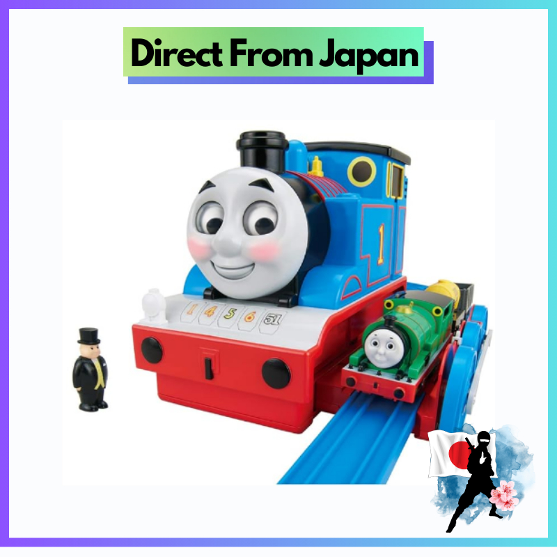 【ส่งตรงจากญี่ปุ่น】Plarail Thomas: Kaou ga ugoku yo! Plareir Thomas Thomas Kaoku ga Ugokun yo!