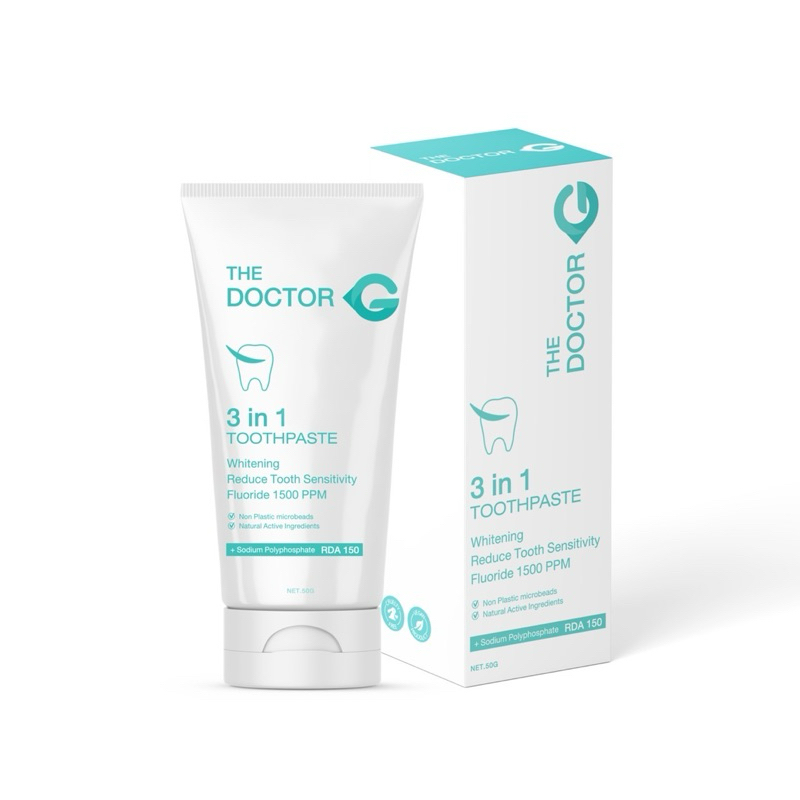 the Doctor G 3in1 toothpaste