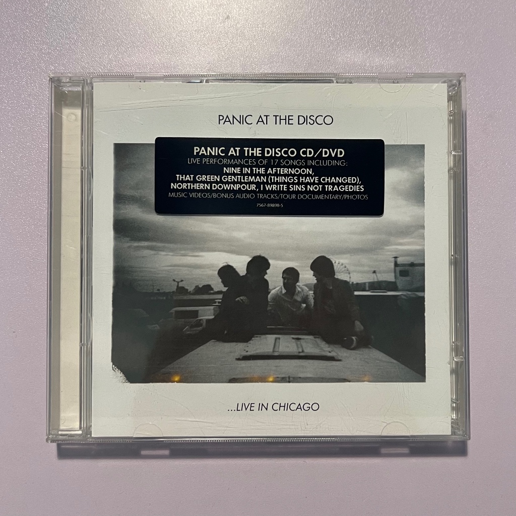 Panic at the disco-Live in chicago CD/DVD