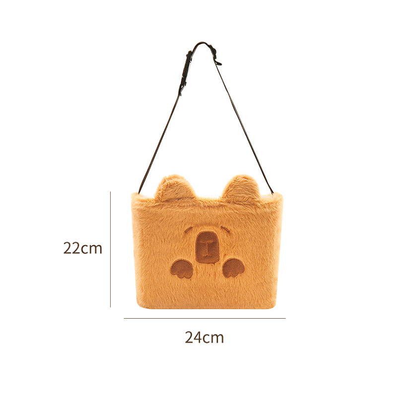 Tohome🦫 พร้อมส่งที่ใส่ของหลังเบาะรถยนต์ คาปิบาร่า หมามะพร้าว  capybara bucket สุดน่ารัก จุของได้เยอะ🦦🦫 - รูปที่ 7