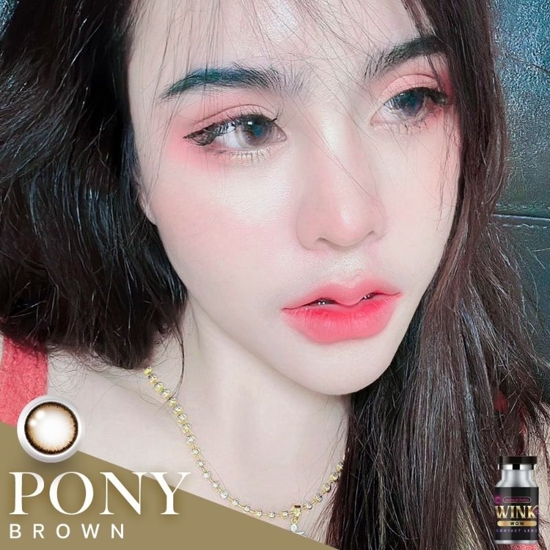 คอนแทคเลนส์ Wink  ❤️ Pony❤️(Big)