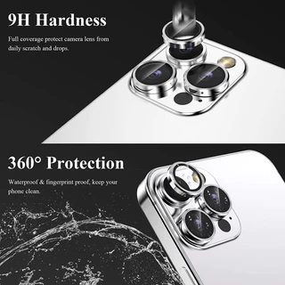 (ส่งจากไทย)ฟิล์มกระจกกันรอย กันรอยเลนส์กล้อง สําหรับ iPhone 14 15 Plus 11 12 13 14 15 Pro Max