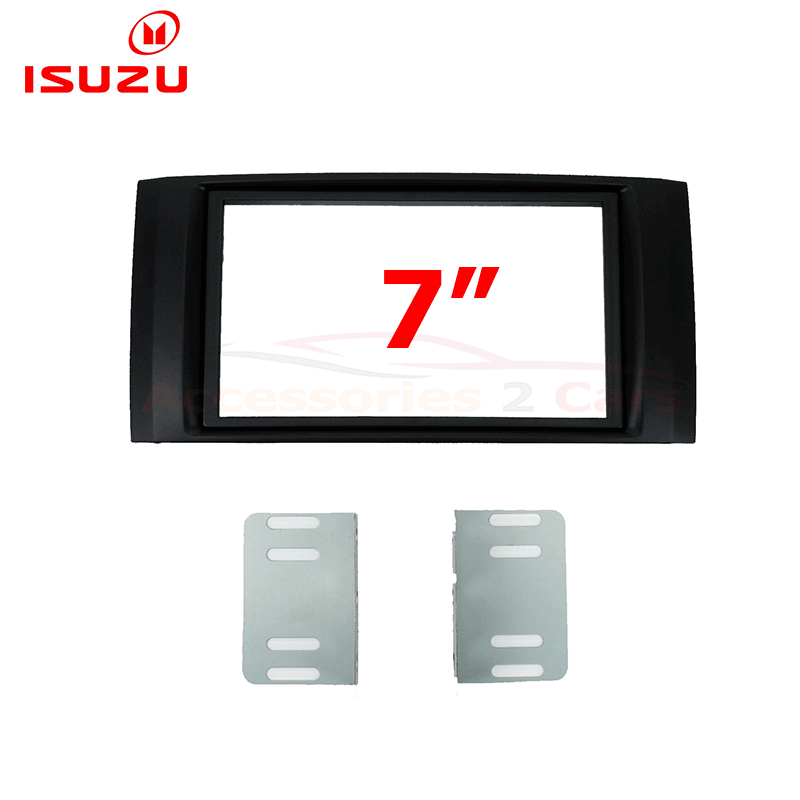 กรอบในวิทยุรถยนต์ ยี่ห้อ ISUZU D-Max Super Platinum ปี 2006-2010 รหัสสินค้า IS-007