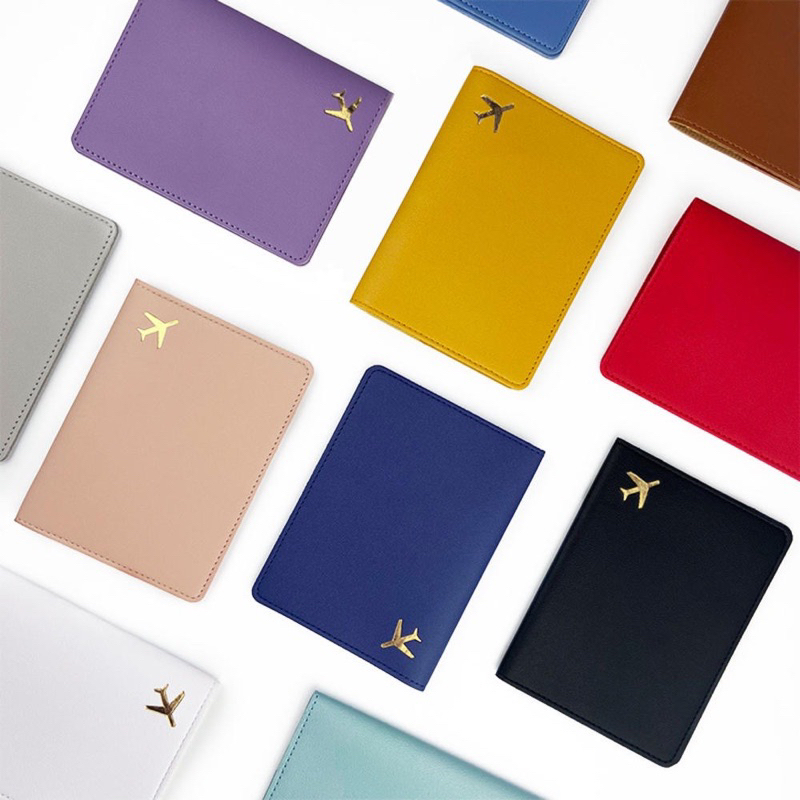 🌈ส่งไวจากไทย🌈ซองใส่ Passport ปกพาสปอร์ต ซองใส่หนังสือเดินทางPassport หนัง PU คุณภาพดี พร้อมส่ง