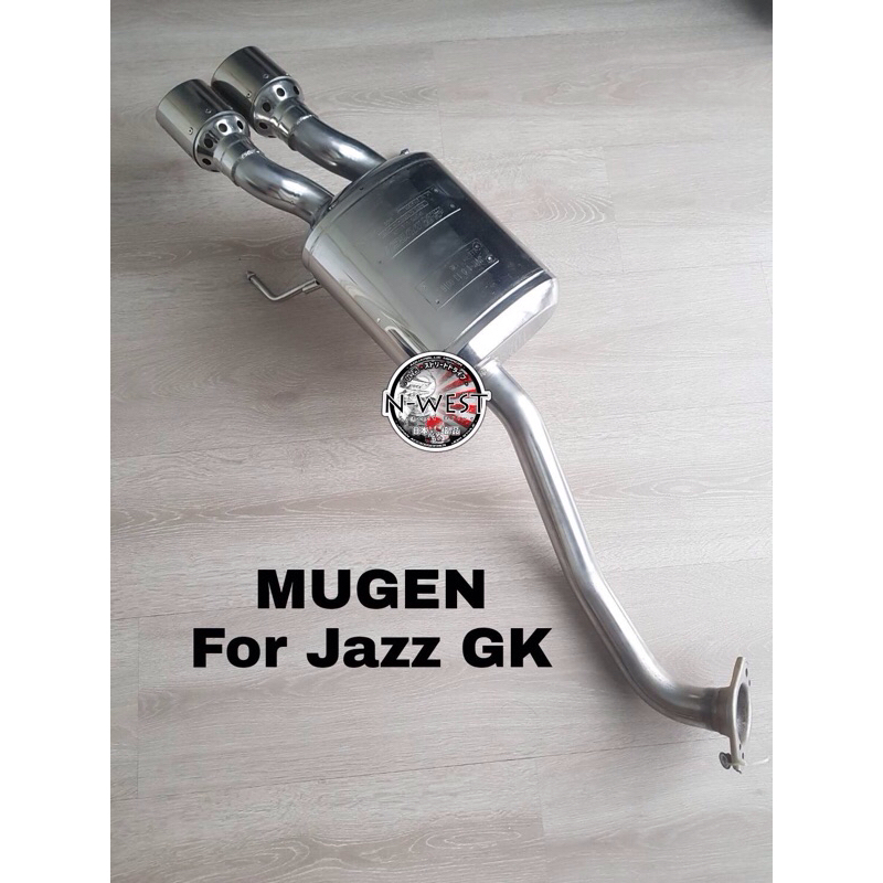 ท่อ MUGEN GK L15B‼️สินค้ามือสอง‼️ ใส่Jazz GK ไม่ต้องแปลง