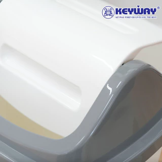 M KITCHEN ถังขยะ ถังขยะมีฝาปืด แบบฝาสวิง Keyway ขนาด12/16 ลิตร