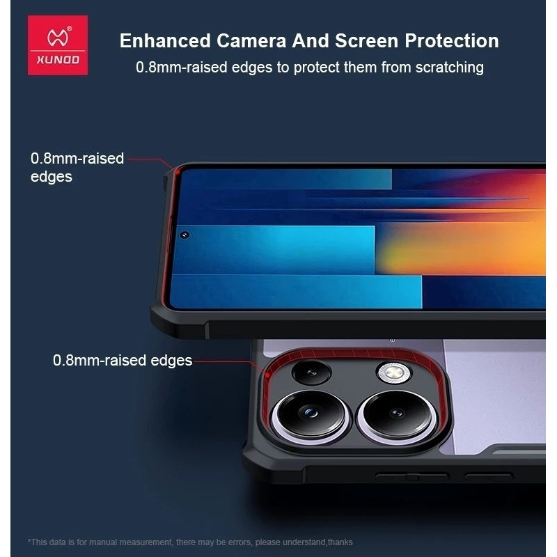 ✨พร้​อมส่งใน🇹🇭✨เคสกันกระแทก XUNDD For Poco X6 Pro 5G / Poco M6 Pro 4G / Poco X6 5G Poco M7 Pro 5G Poco M7 5G Poco M7 4G - รูปที่ 3