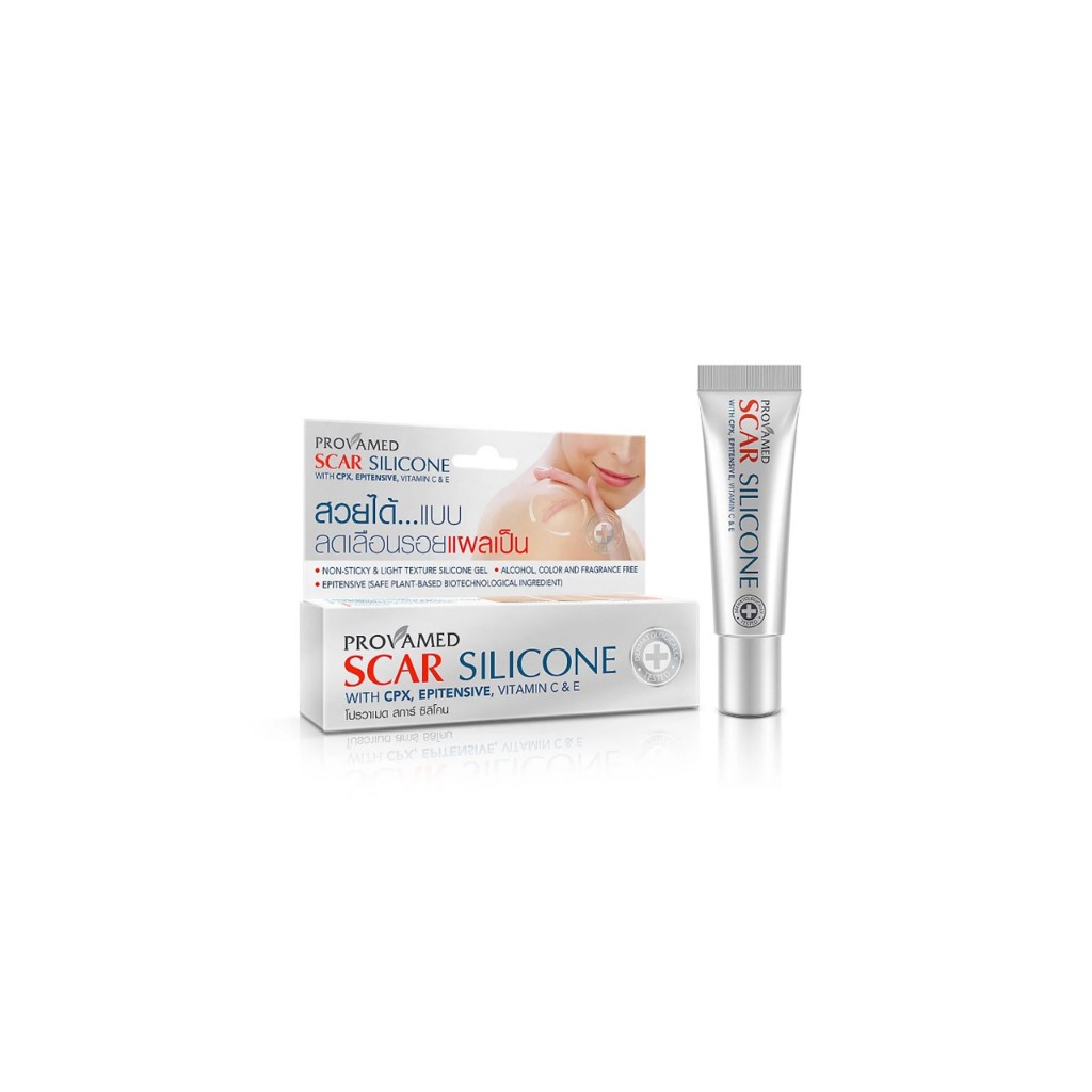 ครีมทารอยแผลเป็น PROVAMED SCAR SILICONE