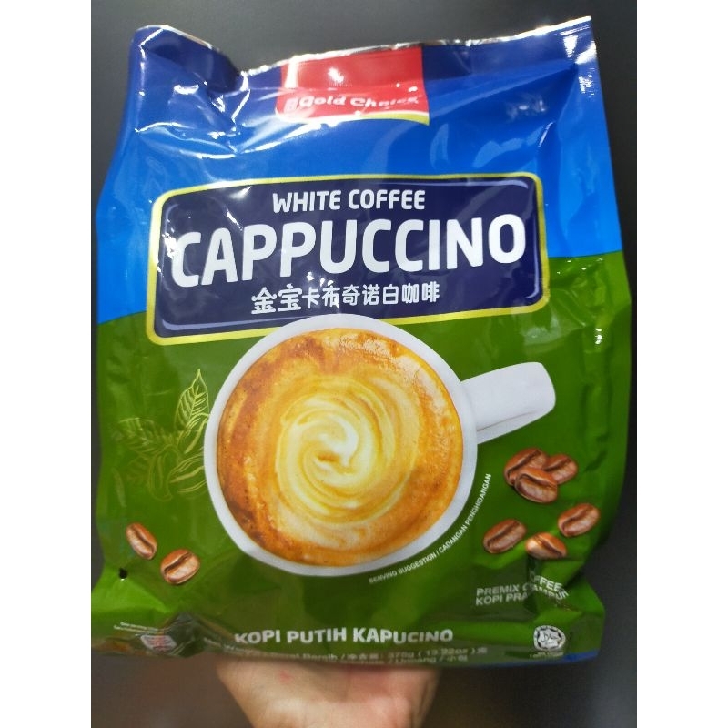 กาแฟ White Coffee Cappuccino Gold Choice บรรจุ 15ซอง