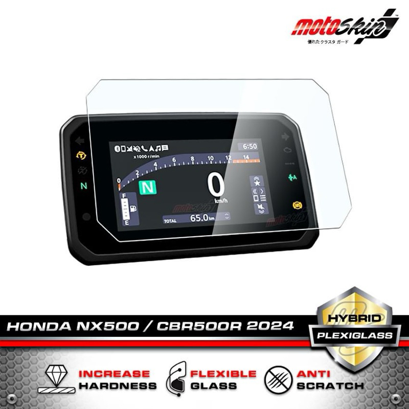 ฟิล์มกระจกกันรอยหน้าปัด HONDA NX500/CBR500R จาก motoSkin