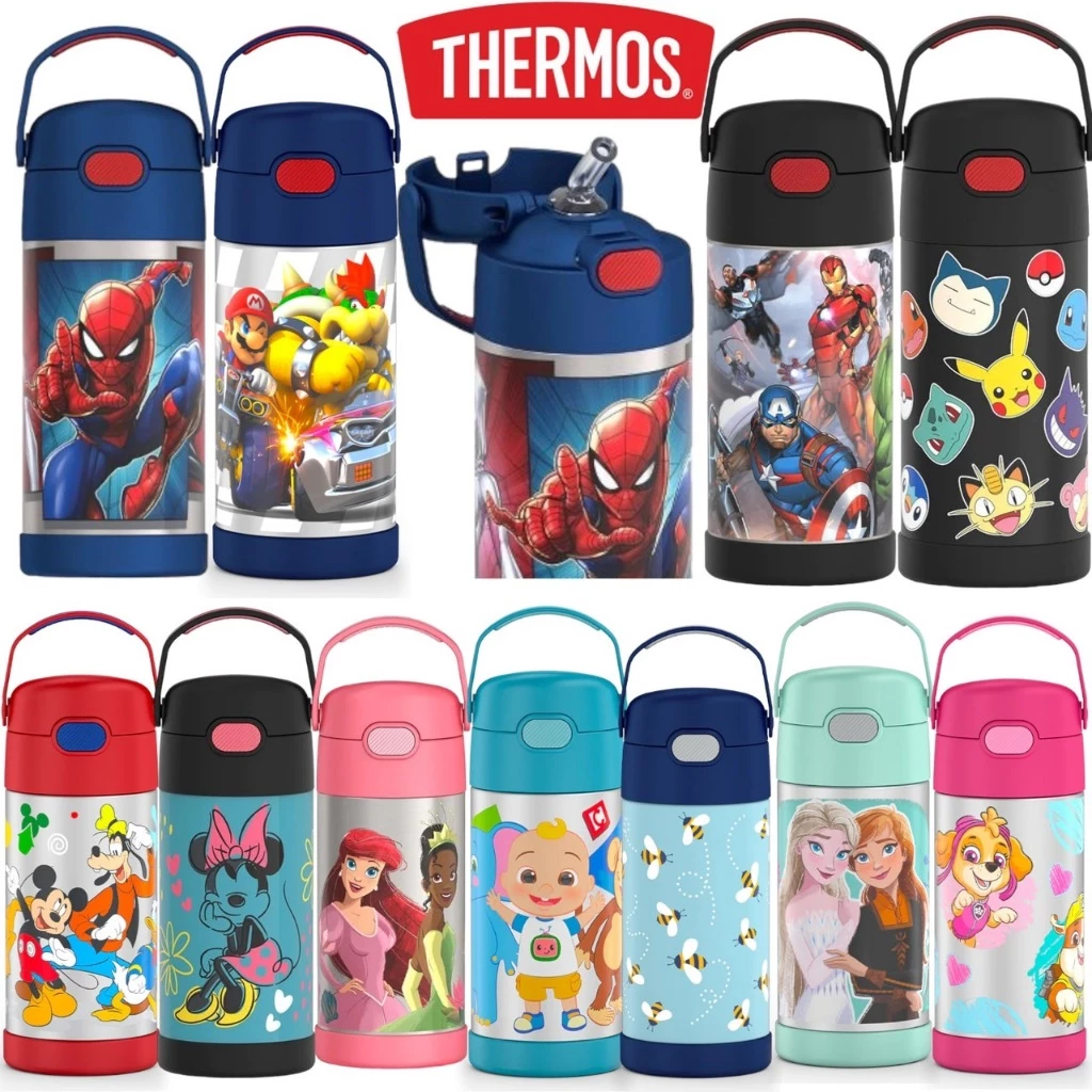 ของแท้🇺🇸 ลายใหม่ 2026💢กระติกน้ำ Thermos Funtainer ขนาดบรรจุ 12 OZ [355ML] กระติกน้ำสูญญากาศ เก็บร้อน เย็น ได้ 12 ชั่วโมง thumbnail 3