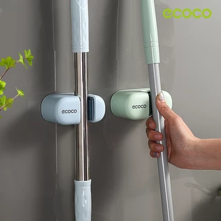 [พร้อมส่ง]Ecoco ที่แขวนไม้ถูพื้น ที่แขวนไม้กวาดติดผนัง ที่แขวนฝักบัว ที่แขวนแปรงขัดห้องน้ำ ไม่ต้องเจาะ ติดง่าย