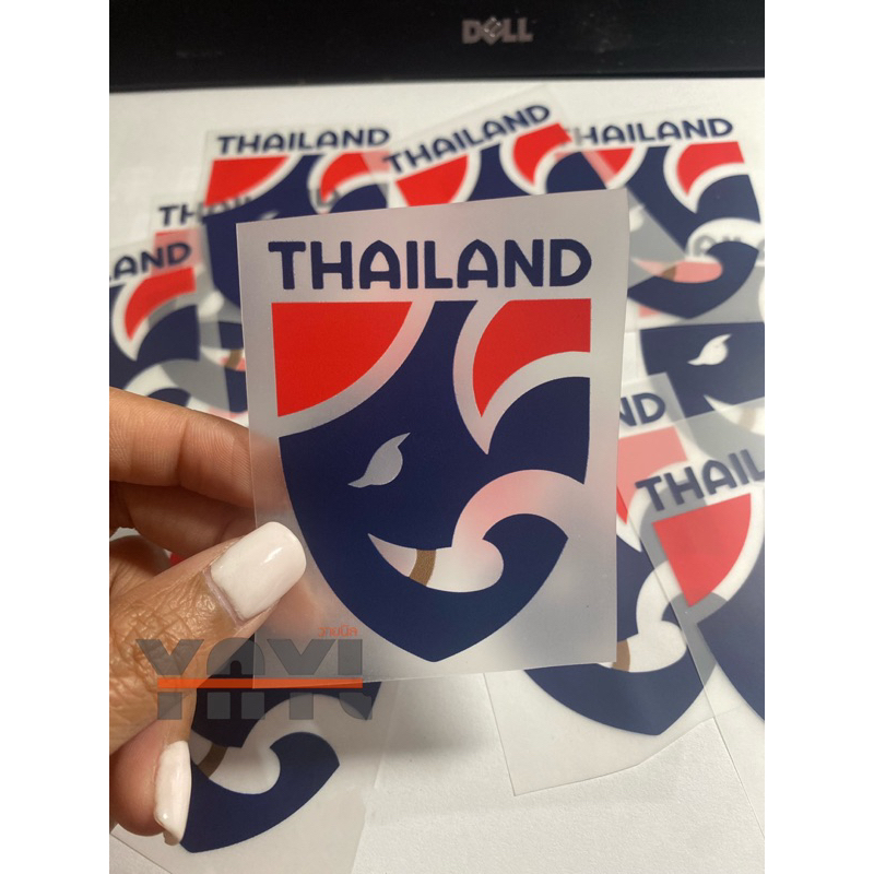 อาร์มติดเสื้อ โลโก้ช้างศึก ทีมชาติไทย ตัวรีดติดเสื้อ รีดง่าย ติดได้ทุกเนื้อผ้า