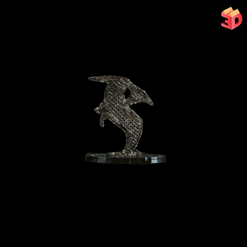 Dinosuar Token หมากเดินเกมรูปไดโนเสาร์ หมากเดินบอร์ดเกม เกมกระดาน ตัวเดินเกมกระดาน หลากหลายรูปทรง