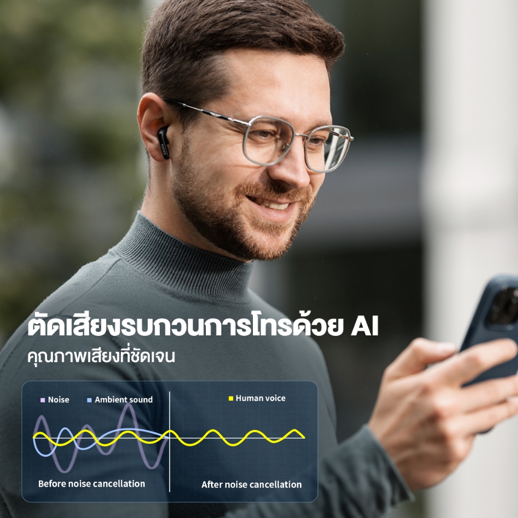 Edifier X2s หูฟังหูฟังไร้สาย True Wireless เล่นได้นานถึง 26 ชั่วโมง