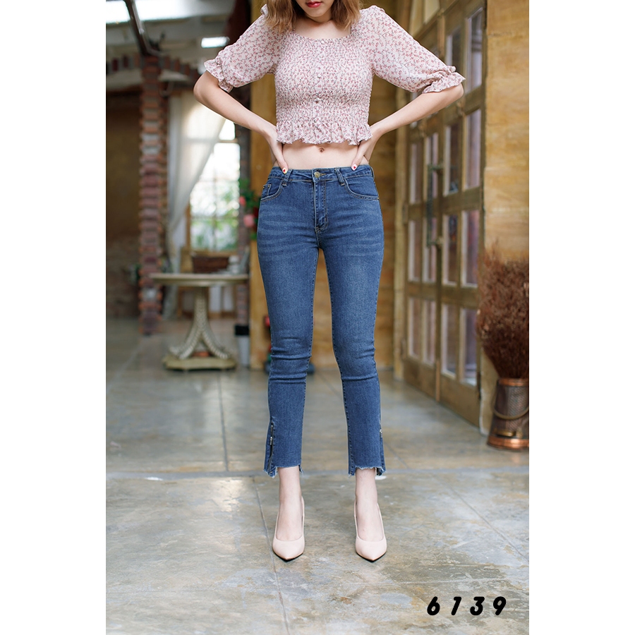 กางเกงยีนส์ "No. 6139 ยีนส์ยืด ค่ะ