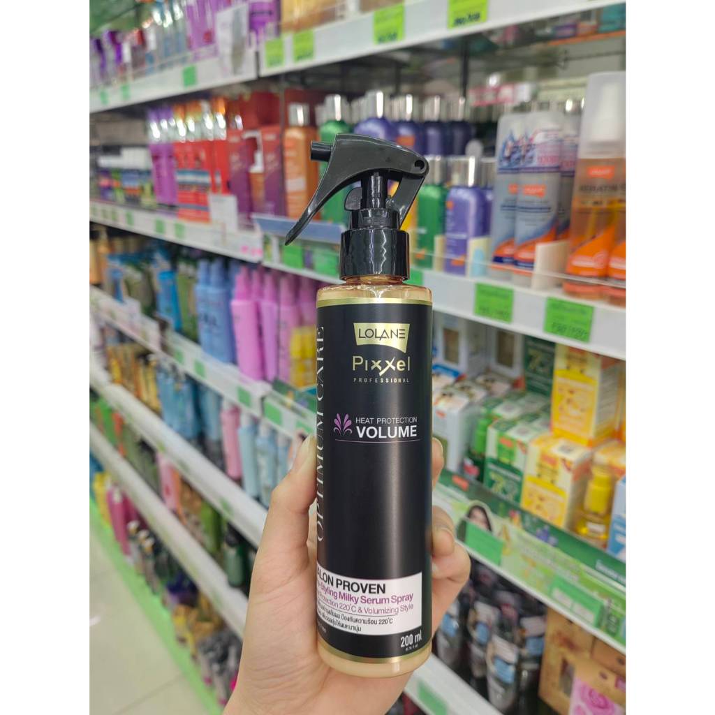 Lolane Pixxel Heat Protection Volume โลแลน พิกเซล ฮีท โพรเทคชั่น วอลลุ่ม สเปรย์ (200 ml.)