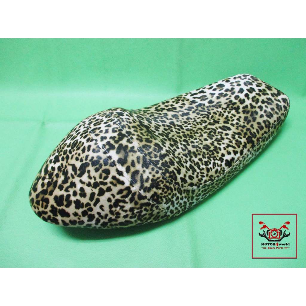 "TIGER SPOT" COMPLETE SEAT Fit For YAMAHA SR400 SR500 // เบาะ  ตูดมด ลายเสือ