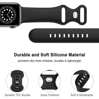 สายนาฬิกาซิลิโคนเหลว a-pple Watch Ultra 49mm45mm44mm42mm สายนาฬิกาสีทึบiWatch S11 10 9 8 7 6 SE 4 5 2 1 3, 38mm40mm41mm