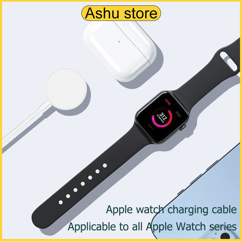 iWatch Series 9/8/7/6/SE/5/4/3/2/1 สายชาร์จ USB Type-C เครื่องชาร์จนาฬิกาแม่เหล็ก a-PP-le สายชาร์จนาฬิกา