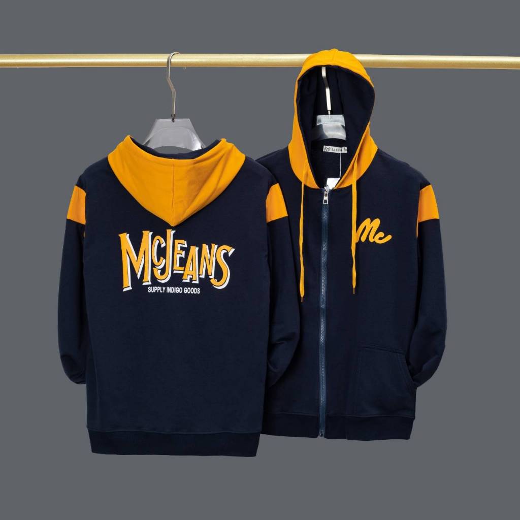 ส่งไว แจ็ตแก็ตมีฮู้ด MC เสื้อคลุมแขนยาว งานผ้าเกรดดี ใส่สบาย ลายแฟชั่นอินเทรนด์ สีไม่ตกไม่เป็นขุยสกรีนดี
